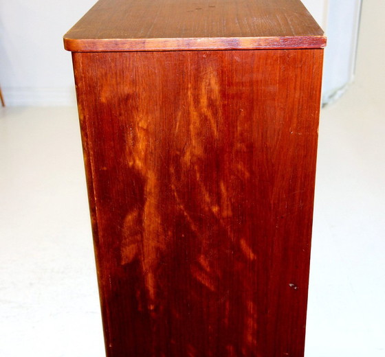 Commode en Teck, Suède, 1950s, Scandinavian (photo 7 sur 10)