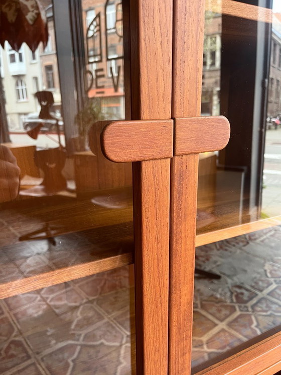 Image 1 of Dyrlund Highboard / Display Cabinet (Denmark)