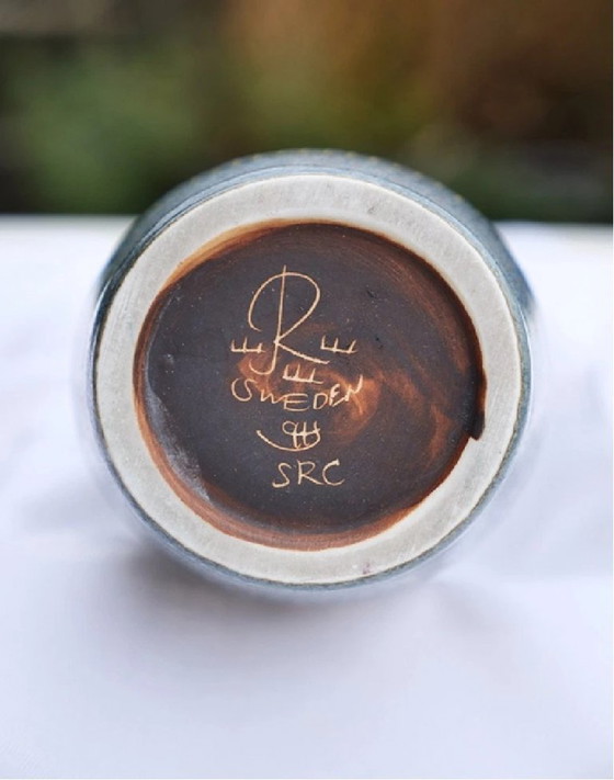 Image 1 of  Carl-Harry Stålhane Rörstrand vase – Studio Vintage Design – Sweden 1960s.