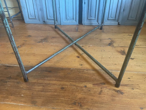 Image 1 of Tavolo pieghevole, tavolo da mercato, tavolino laterale, stile vintage francese