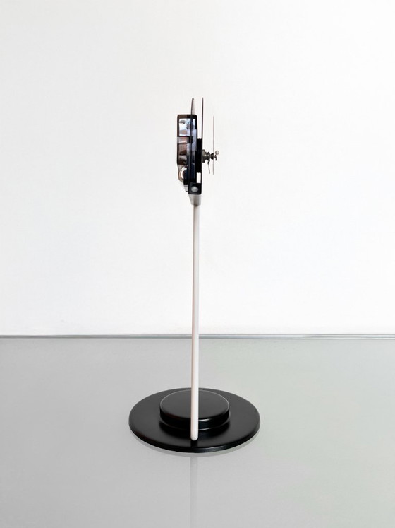 Image 1 of Vintage jaren 80 Nicolai Canetti design tafelklok