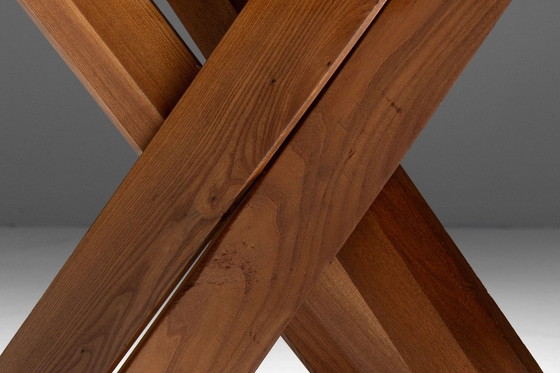 Image 1 of Tavolo da pranzo T35A di Pierre Chapo, Francia, anni '70