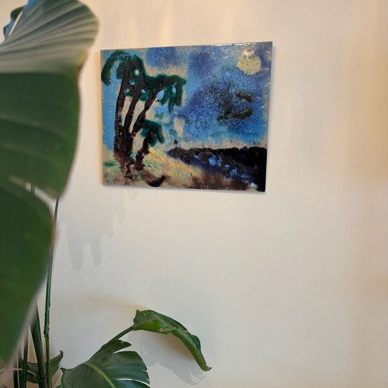 Image 1 of Ceramic Artwork Island Landscape