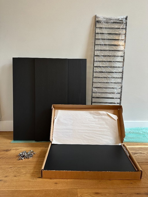 String Furniture kast black/black stained ash 160 x 115 x 30