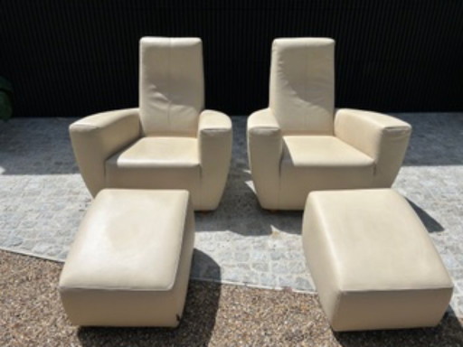 Longa Armchair + ottoman
