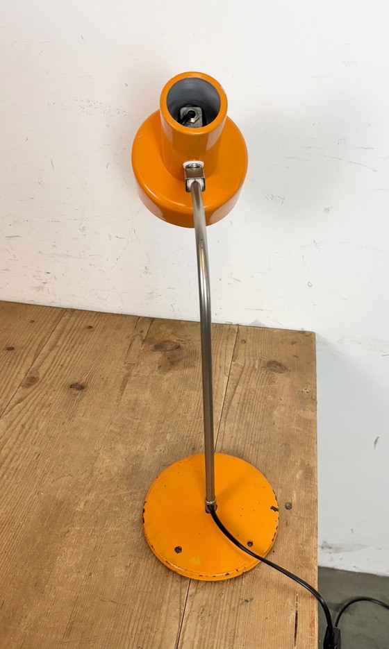 Image 1 of Vintage Orange Table Lamp , 1970s
