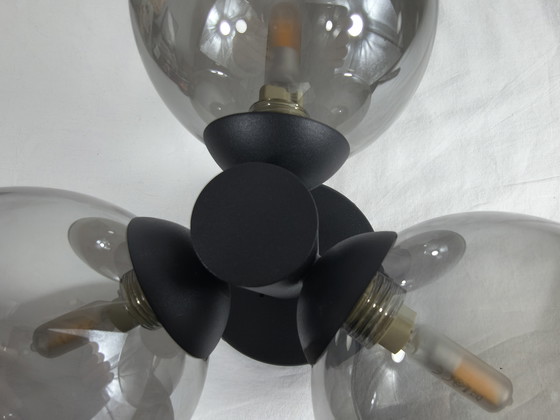 Image 1 of Lucide Trudy Ceiling Light Bathroom Lamp - Black