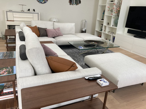 Rolf Benz sofa including 3x side table