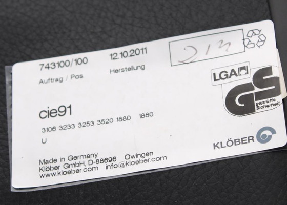 Image 1 of Klöber Ciello Cie91 Chair Black