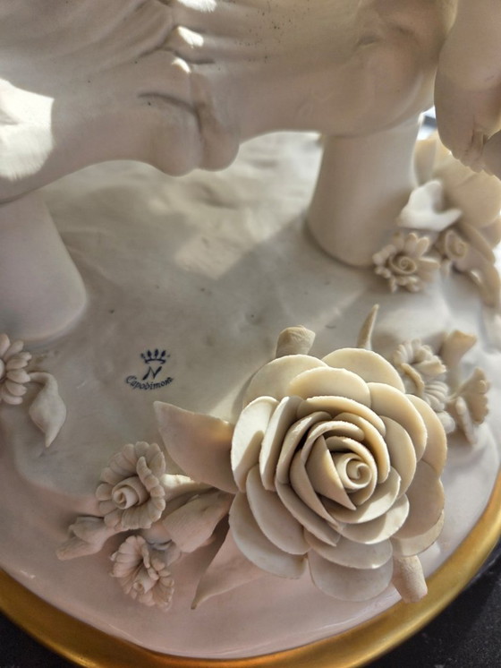 Image 1 of Cesare Villari - Scultura - Porcellana biscotto - XX secolo (Rif 3773)