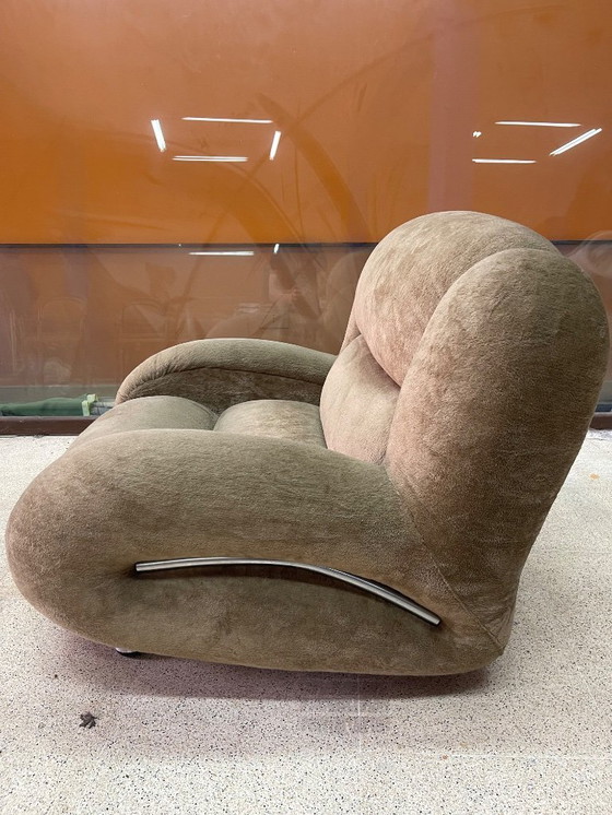 Image 1 of Fauteuil sculptural au design italien vintage des années 1970