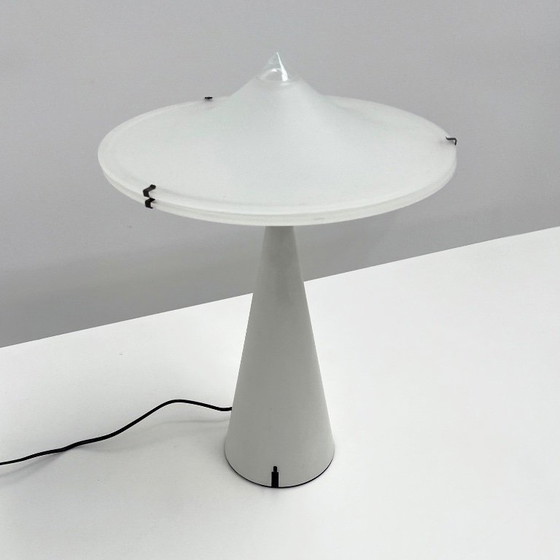 Image 1 of Große Alien-Tischleuchte von Cesaro L. für Tre Ci Luce, 1980er Jahre