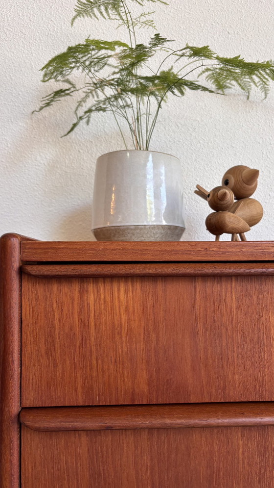 Image 1 of Vintage Danish Drawer Cabinet Teak