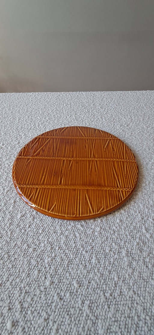 Salvamentel vintage estilo barbotina fabricado en Francia