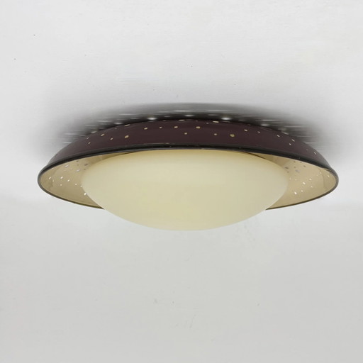 Ernest Igl pour Hillebrand grande lampe de plafond / applique murale des années cinquante, années 1950