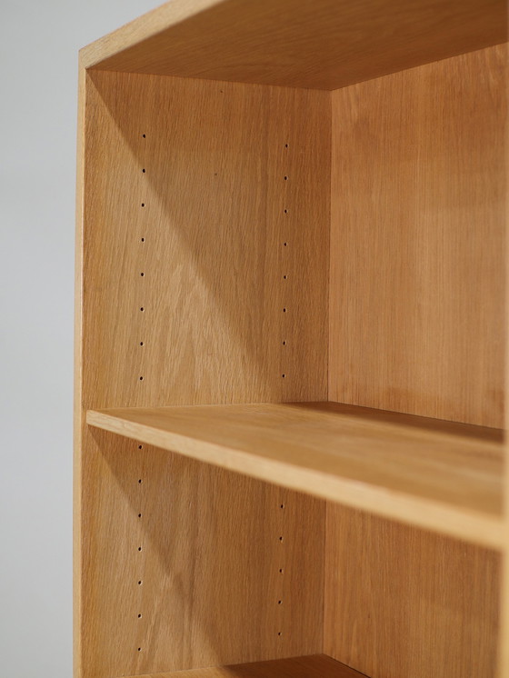 Image 1 of Børge Mogensen bookcase chest of drawers oak Danish vintage