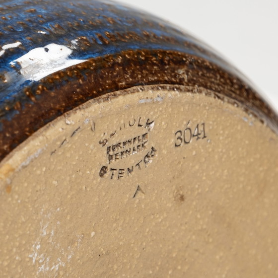 Model 3041 Keramik Tischlampe von Søholm Stentøj, Dänemark, 1960er Jahre, Tischlampen, Beige, Scandinavian (Foto 11 von 11)