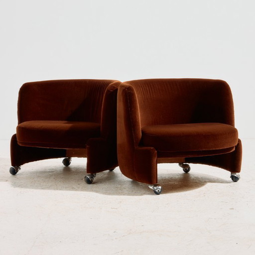 Poltrona Potyondi MK11685 della Società Ungherese di Arti Applicate – fauteuils, Velvet
