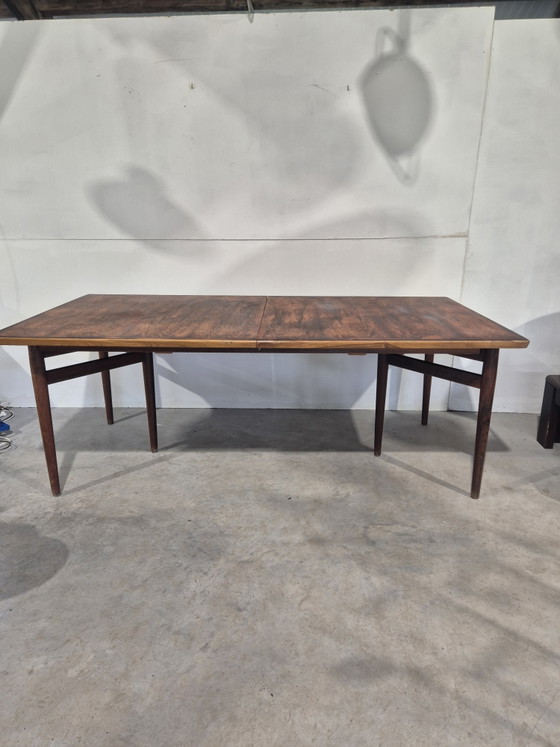 Image 1 of Arne Vodder Modell 201 Esstisch aus Palisander