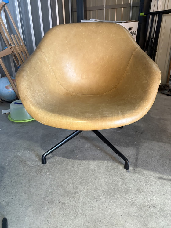 HAY About a Chair Armchair – Leather, Metal (photo 2 of 8)