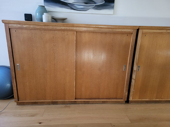 Image 1 of 2 armadietti scolastici d'epoca