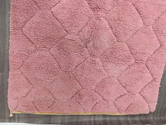 Image 1 of Tapis berbère en laine pure fait main traditionnelle taille 150/250 cm