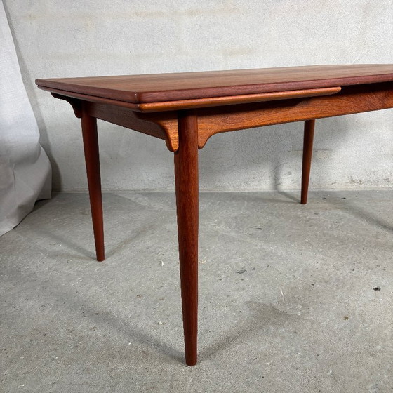 Image 1 of Model 50 Uitschuifbare Teakhouten Eettafel Gunni Omann Deens