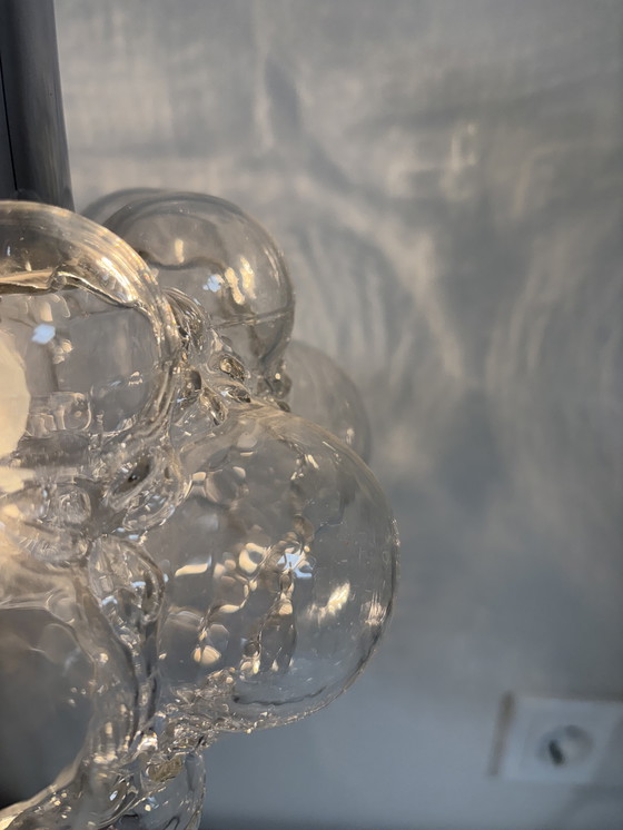 Image 1 of Vintage bubble glass pendant lamp by Helena Tynell for Limburg, 1960s, Germany