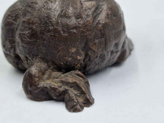 Image 1 of Kleine Bronzeskulptur eines Pferdes, Arthur Spronken?