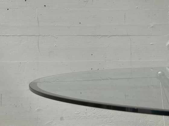 Table basse Tensegrity 713 de Theodore Waddell pour Cassina, 1973 – Tables basses, Glass, Chrome, Vintage (photo 10 of 13)