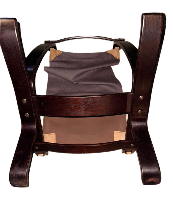 Image 1 of Poltrona Bramin Møbler Focus in pelle 