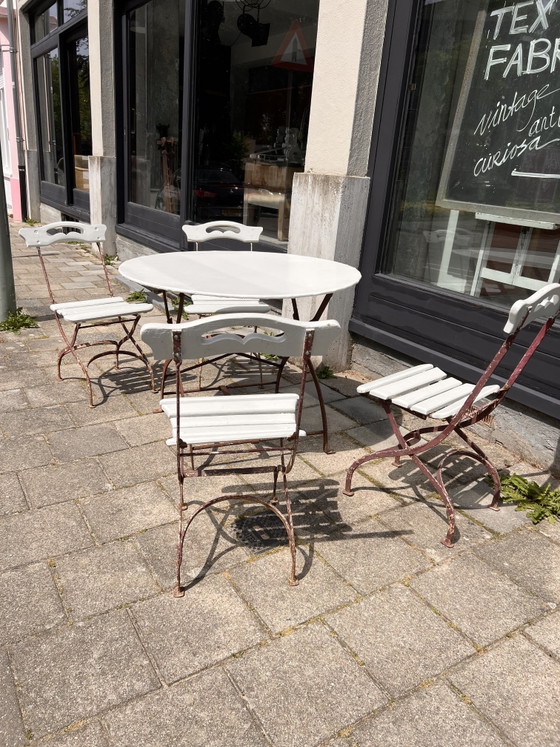 Image 1 of Antieke Tuinset