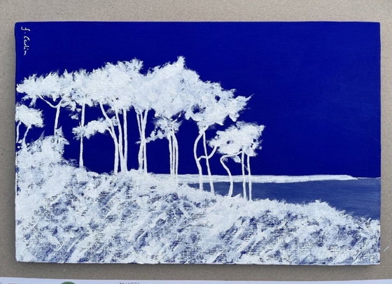 Image 1 of Acryl Auf bespannter Pappe, Format 33x22cm