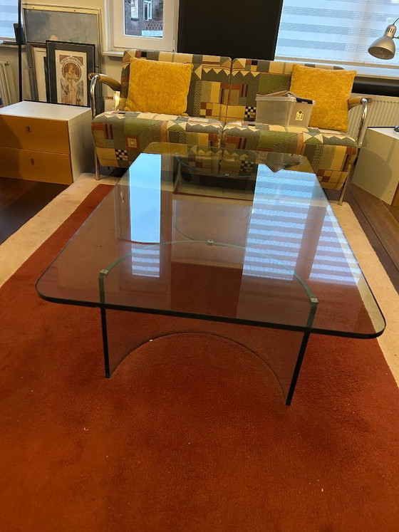 Tavolino da caffè in vetro, Marca: Interlubke, Leolux..? – interlübke, Tavolini da caffè, Glass (photo 5 of 5)