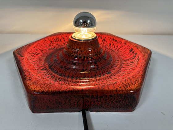 Image 1 of vintage wand- of plafondlamp fabrikant Hustadt Leuchten