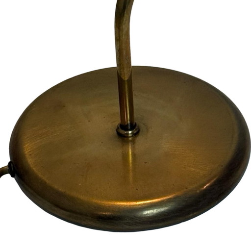 Steinhauer - Laiton / Verre fumé et doré - Lampe de bureau vintage de style postmoderne