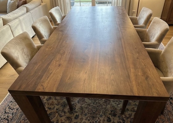 Image 1 of Table à manger Kees Verhouden en noyer 240x100x76