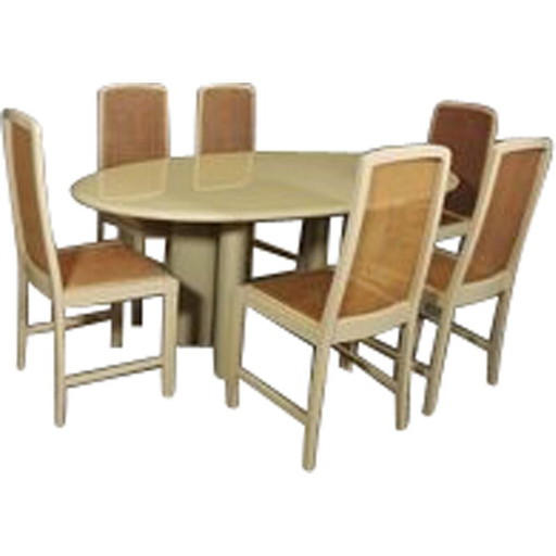 Vintage dining set by Mario Sabot, 1970s