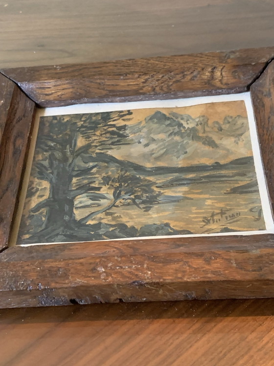 Curiosity: Early work by Provençal painter Georges Autran 1941-2025 – Paintings & Drawings, Paper, Wood (photo 9 of 15)