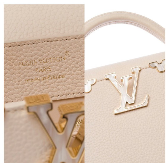 Image 1 of Sac LOUIS VUITTON Capucines en Cuir Rose - 103496