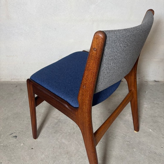 Image 1 of 6x Model 89 Dining Room Chairs by Erik Buch Model 89