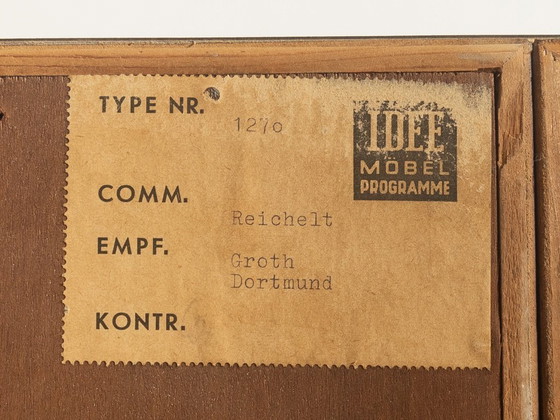Image 1 of Unique Sideboard, Oldenburger Möbelwerkstätten, 1950s, Vintage