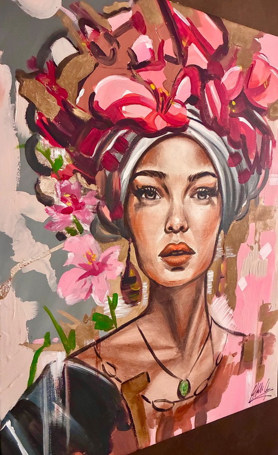 Flowery Thoughts – Paintings & Drawings, Canvas (photo 4 of 10)