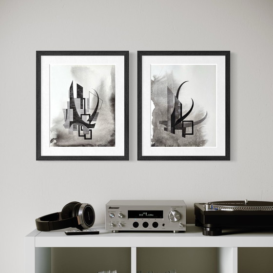 Image 1 of Eugène Eechaut (1938-2019) - twee werken, 1974-1975