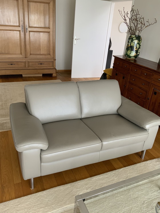 Image 1 of Set di divani in pelle Musterring 2 posti e 2,5 posti