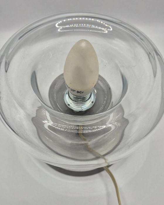 Space Age Sideboard Lamp – Modiss, Table lamps, Metal, Glass (photo 5 of 15)