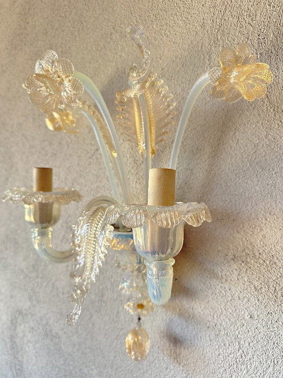 Grande applique murale vintage en Murano – Appliques murales (photo 4 of 14)