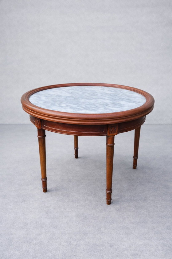 Image 1 of Authentic marble table - 1930