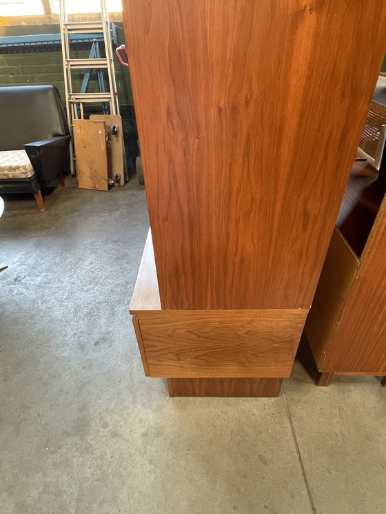 Image 1 of Vintage Swedish Wall Unit / Highboard - Royal Board 1970's