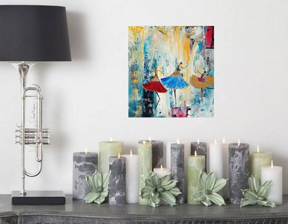 Image 1 of Pintar bailarinas